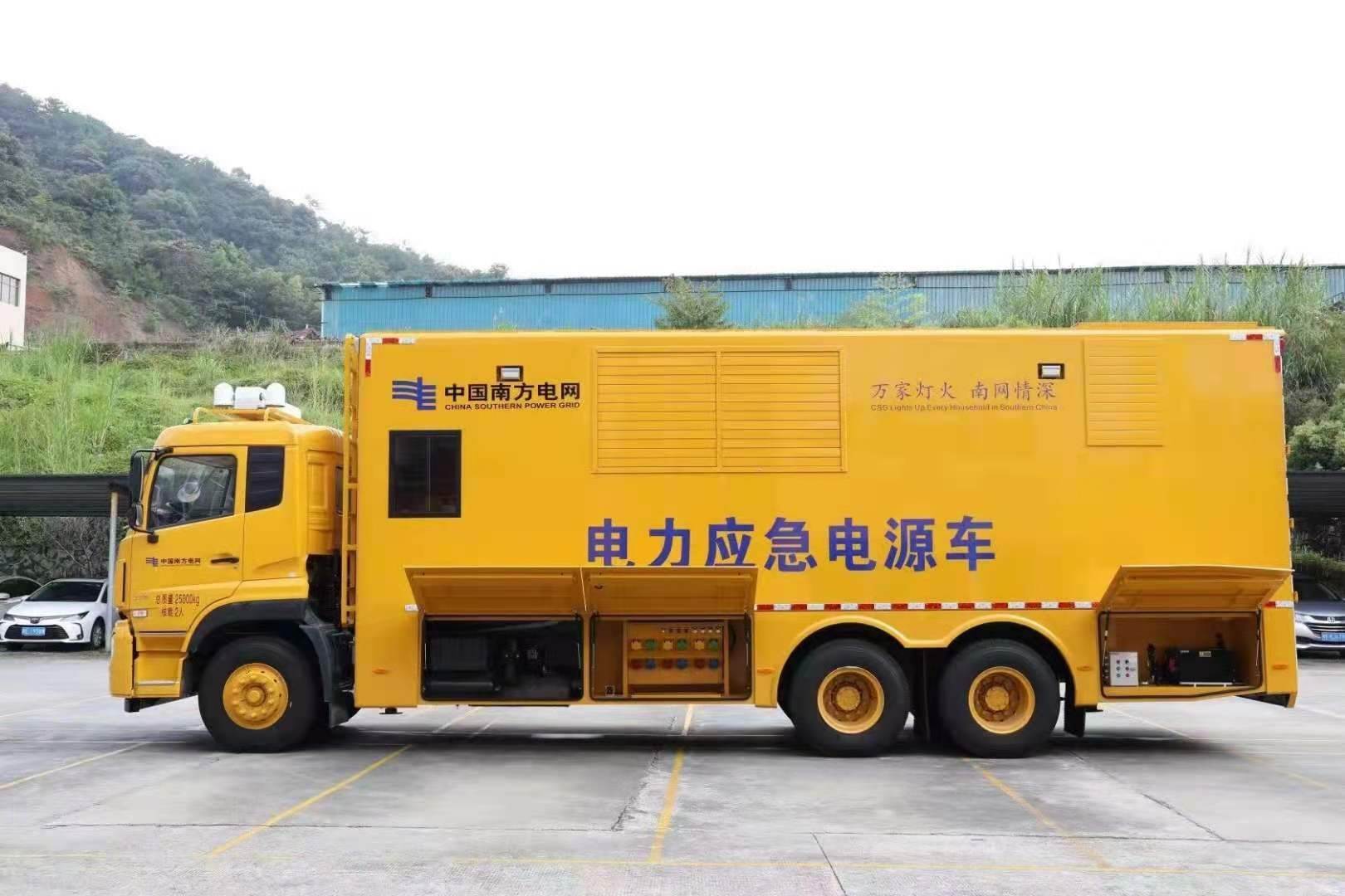 凌海安康大型柴油发电机发电车UPS电源出租租赁